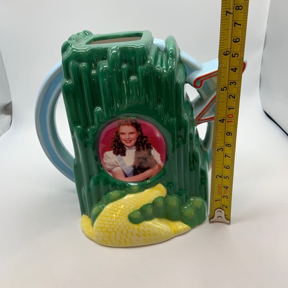 VTG Wizard of Oz Emerald City Yellow Brick Road Dorothy & Toto Ceramic Teapot - Picture 14 of 16